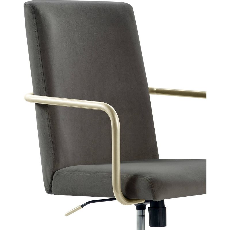 Giselle Gold Desk Chair - Adore Décor, 3 of 12