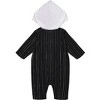 Disney Nightmare Before Christmas Jack Skellington Zip Up Coverall Newborn to Little Kid - 2 of 4