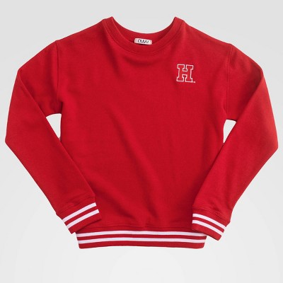 NCAA Harvard Crimson Meshback Sweatshirt - Red L