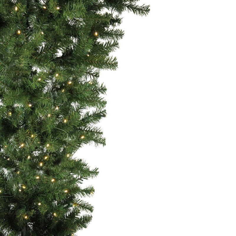 Northlight 6.5' Pre-Lit Upside Down Spruce Artificial Christmas Tree - Warm White LED Lights, 3 of 5