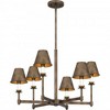 Quoizel Lighting Cross 6 - Light Chandelier in  Statuary Bronze - 4 of 4