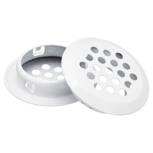 Unique Bargains Stainless Steel Dust-Proof Mesh Hole Circular Soffit Vent 10 Pcs - 1 of 4
