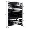 PAGED Patio Privacy Screen, Fence Privacy Screen, Outdoor Privacy Screen Freestanding Balcony Privacy Screen for Lawn Garden Deck - 3 of 4