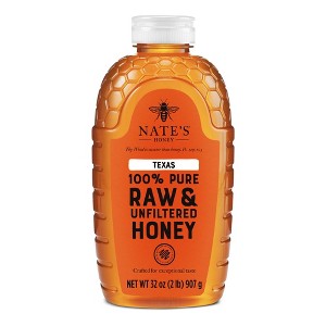 Nature Nate's 100% Pure Raw and Unfiltered Texas Honey - 32oz : Target