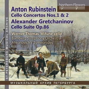 Werner Thomas-Mifune - Anton Rubinstein: VC Cons Nos. 1 & 2, Alexander Gretchaninov: Suite (CD) - 1 of 1