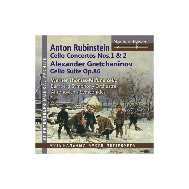 Werner Thomas-Mifune - Anton Rubinstein: VC Cons Nos. 1 & 2, Alexander Gretchaninov: Suite (CD), 1 of 2