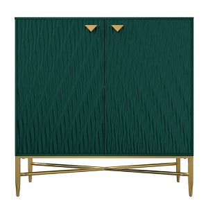 CLIHOME 15.75-in W x 32.87-in H MDF Freestanding Utility Storage Cabinet with Ajustable Foot Pad - 1 of 4