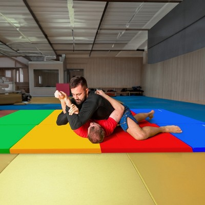 Multi-Color Extra Thick High Density Gymnastics Mat
