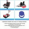 HOMDOX 12'' x 15'' 5/8-in-1 Upgraded Sublimation Heat Press 360° Swivel Swing Away Digital Dual-Tube Heating for DIY T-Shirt/Cap/Mug/Plate/Tumbler - 2 of 4