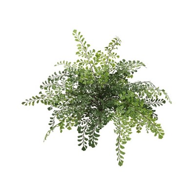 Floral Home 15" Maidenhair Fern Bush - 12-Piece