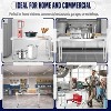 36 x 24 Inch Stainless Steel Work Table Heavy Duty Commercial Kitchen Prep Table Food Grade Metal Worktable for Restaurant - 2 of 4