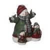 Transpac Resin 7.25 in. Multicolor Christmas Dress Up Snowman Fam - 2 of 4