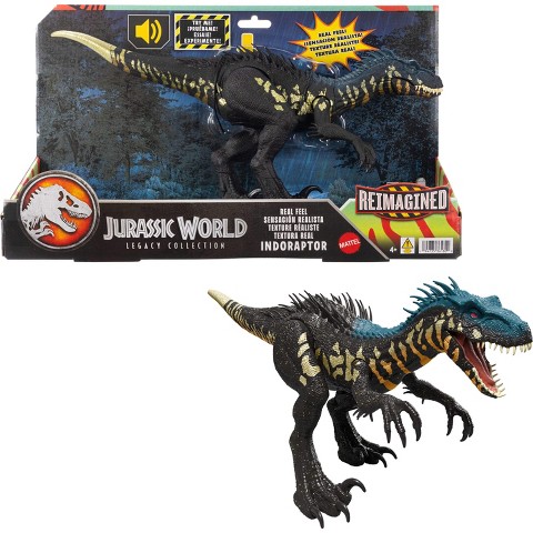 Детские фигурки Jurassic World Reimagined Indoraptor Dinosaur Action Figure, Bold Colored Real Feel Carnivore Toy