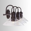 Austin Allen Zephir 3 - Light Vanity in  Brushed Nickel Painted - 3 of 4