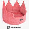 NANDOG Crown Bed Micro-Plush Bling Collection Dog & Cat Bed - Pink - 4 of 4
