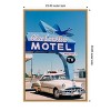 Amanti Art Blue Swallow Motel by Bethany Young Canvas Wall Art Print Framed - 3 of 4