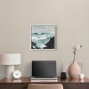 Art Remedy Gold over Blue Blue Abstract Wall Art Framed - 2 of 4