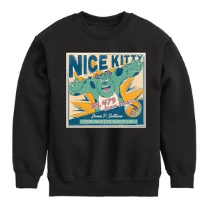 Boys' - Disney - Nice Kitty Graphic Long Sleeve Fleece Sweatshirt - 1 of 4