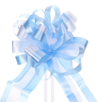 Unique Bargains Large Big Pull Bow Gift Wrapping for Wedding Car Baskets Presents 10 Pcs