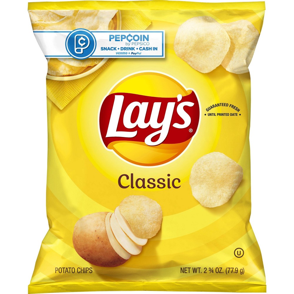 UPC 028400420549 - Lay's Classic Potato Chips - 2.88oz | upcitemdb.com