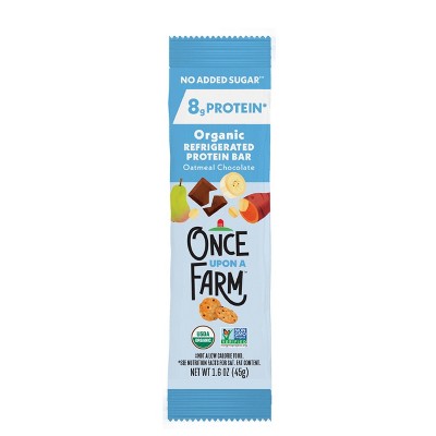 Once Upon a Farm Oatmeal Chocolate Protein Refrigerated Oat Bar - 1.6oz