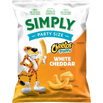 Cheetos Simply Puffs White Cheddar - 12oz