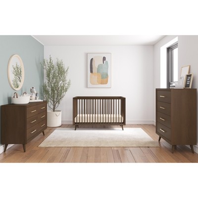 Child Craft Cranbrook Crib, Dresser and Chest Nursery Set, 3-Piece, Includes 4-in-1 Convertible Crib, Dresser and Chest