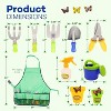 4E's Novelty 15 Piece Gardening Tools & Wagon Toy Set, Outdoor Toys for Kids - 4 of 4