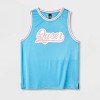 Pride Adult PH by The PHLUID Crewneck Basketball Jersey Tank Top - Blue - 3 of 4
