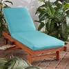 Kensington Garden 23"x29" Outdoor One Piece Chaise Lounge Cushion - 2 of 4