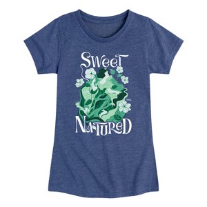 Girls' - Disney - Sweet Natured Fitted Short Sleeve Graphic T-Shirt - 1 of 4