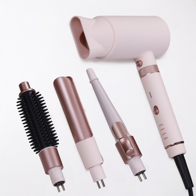 ELLE Interchangeable 4-in-1 Styler – All-in-One Hair Tool for Versatile Styling