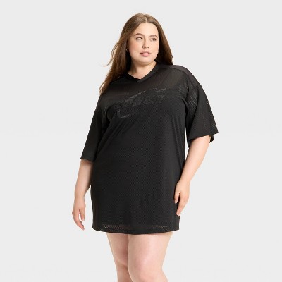 Women's Cap Sleeve Dream Jersey Midi Shirtdress - Wild Fable™