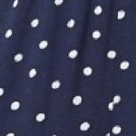 navy/white dot