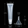 LotFancy 40 Pcs 15ml Empty Lip Gloss Tubes, Clear Refillable Tubes with 2 Funnels, 40 Stickers - 2 of 4