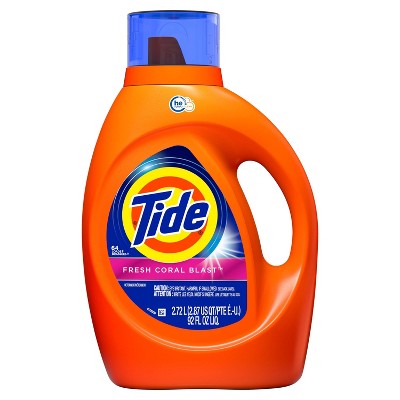  Tide Fresh Coral Blast HE Liquid Laundry Detergent - 92 fl oz 