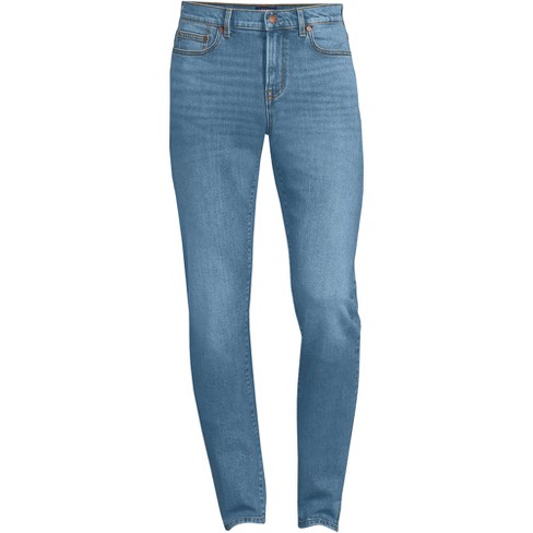 Lands\' End Men\'s Recover : Denim Blue - - 36x34 Fit Cruiser Slim Pocket Target Jeans 5