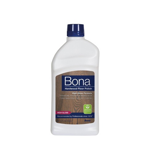 Bona High Gloss Hardwood Floor Polish 24 Oz