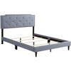 Passion Furniture Deb Jewel and Tufted Full Panel Bed - 3 of 4