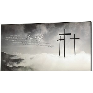 Dicksons I've Found Eternal Life Grey Calvary 20 x 10 MDF Wall Art Sign Plaque - 1 of 3
