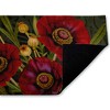 Stupell Industries Red Poppy Midnight Garden Printed Outdoor Door Mat, design by Nicole Tamarin, 18"x30" - 2 of 4