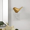 Uttermost Aga Gold Metal Wall Decor Set/3 - Modern Floral Motif Metal Art, Brass Finish,11x7x11 inches - 3 of 4