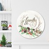 Holiday Family Circular Wood Dècor - 2 of 2