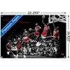 Trends International Michael Jordan - Fly Unframed Wall Poster Prints - 3 of 4