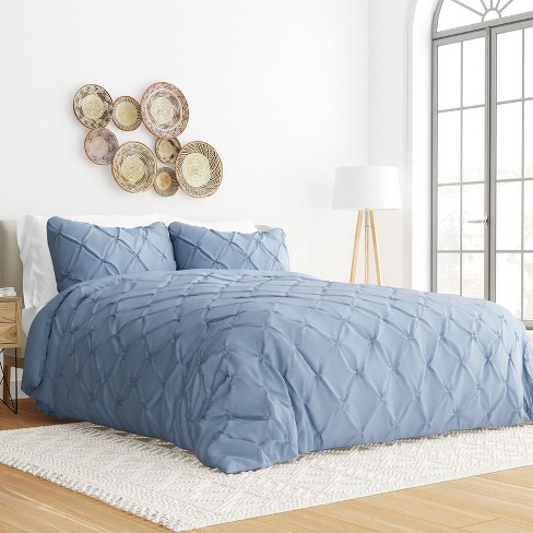 Buy Pinch-Pleat 3-Piece Duvet Cover Set