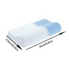 Dyonery 24" x 13.8" Neck Pillow Memory Foam Contour Pillow for Pain Relief Cervical Pillow for Sleeping, Orthopedic Pillow for Neck and Shoulder Pain - 4 of 4