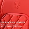 Coverado Car Seat Covers Front and Rear Faux Leather Seat Protector Accessories Universal Fit Most Vehicles - 3 of 4