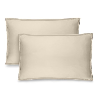 2 Pack Microfiber Pillow Sham Covers Set by Bare Home, Pillows Not Included