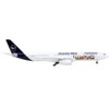 Airbus A330-300 Commercial Aircraft "Lufthansa - Fanhansa Diversity Wins" White w/Blue 1/400 Diecast Model Airplane GeminiJets - 2 of 3