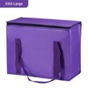 Unique Bargains Non-Woven Fabric Thermal Insulated Cool Warm Reusable Food Storage Bags 4 Pcs - 4 of 4